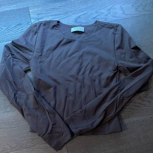 Aritzia Contour Crewneck Long Sleeve